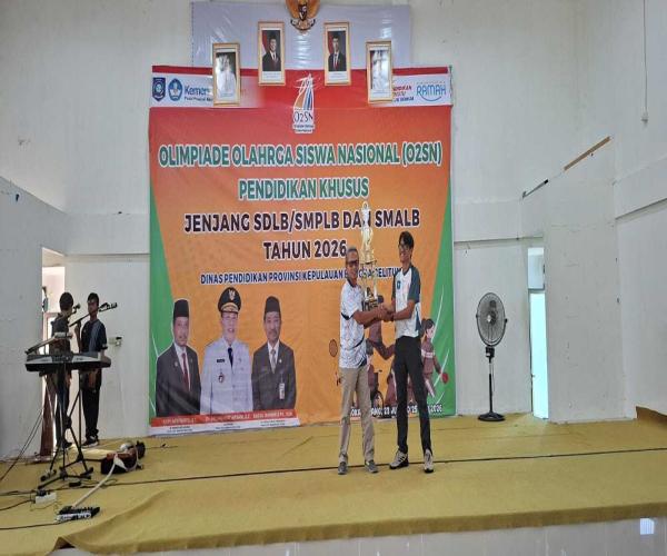 SLB Negeri Pangkalpinang Raih Juara Umum O2SN-PK Tingkat Provinsi Tahun 2026