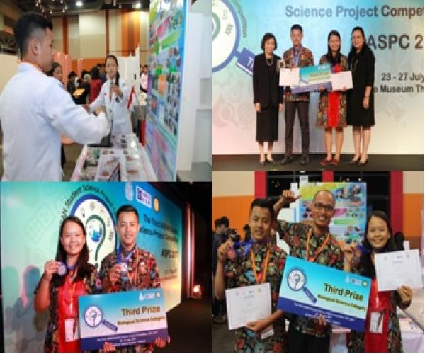 PENELITIAN PELAJAR SMK NEGERI 2 KOBA BIDANG ILMU BIOLOGI MENGHARUMKAN INDONESIA DI KANCAH  INTERNASIONAL