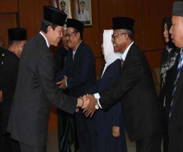 Pemprov Kukuhkan 105 Kepsek se Bangka