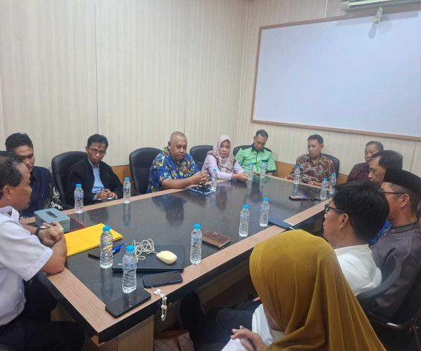 Plt. Kepala Dindik Prov.Kep.Babel Terima  Audiensi BMPS Prov .Kep.Babel