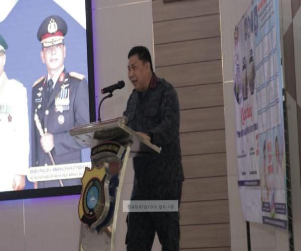Kepala BNN RI Apresiasi Gubernur Babel, Dukung Pencengahan dan Pemberantasan Narkoba bagi Siswa Sekolah 