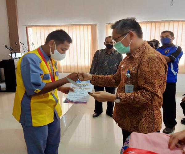 Kadis Dindik Babel Himbau Tingkatkan Terus Kompetensi dan Bakat Siswa LKS