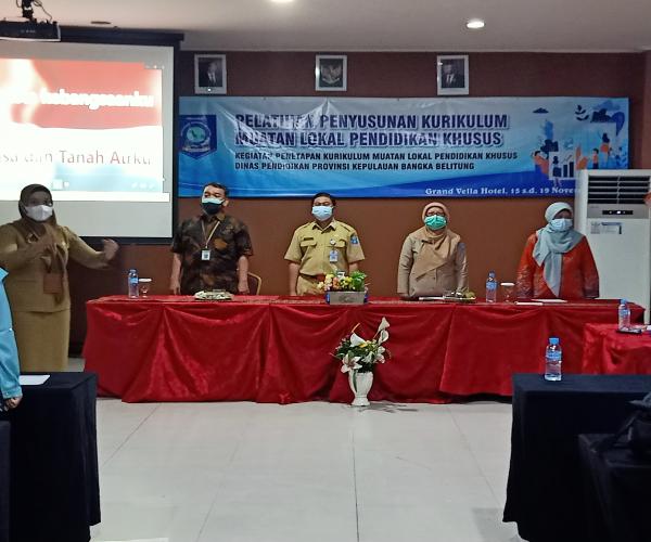 Dindik Gelar Kegiatan Penyusunan Kurikulum Muatan Lokal Pendidikan Khusus