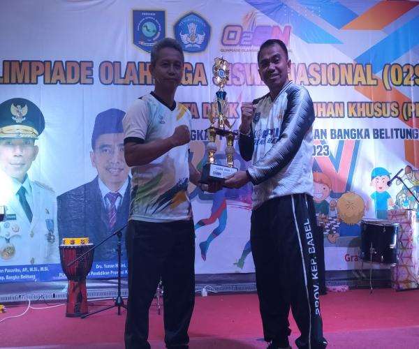SLB N Pangkalpinang, Juara Umum I O2SN Peserta Didik Berpendidikan Khusus Tingkat Provinsi Tahun 2023