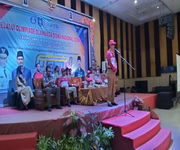 Asisten I Harapkan Peserta Didik Dapat Mengembangkan Talenta di Bidang Olahraga