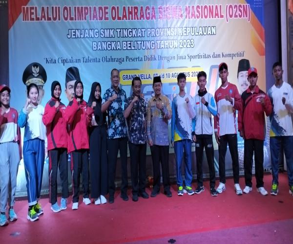 O2SN Jenjang SMK Tingkat Provinsi Berakhir, 10 Peserta Peraih Peringkat I Wakili Babel ke Tingkat Nasional