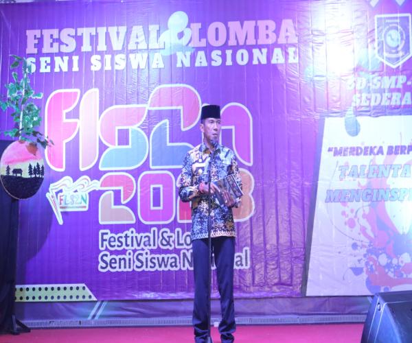 PJ Gubernur Babel Dukung Kreativitas Pelajar SMA Melalui Ajang FLS2N 