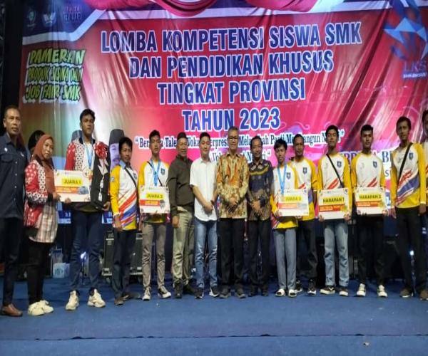 Ini Pemenang LKS SMK dan PK Tingkat Provinsi Babel Tahun 2023 !