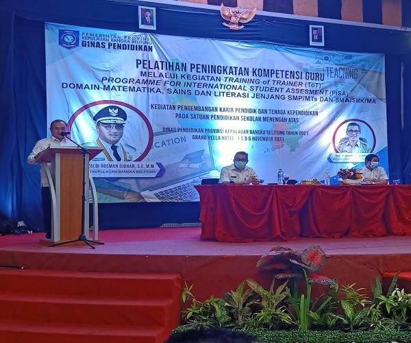 Gubernur Babel yakin PISA Mengubah Pendidikan Babel menjadi Hebat