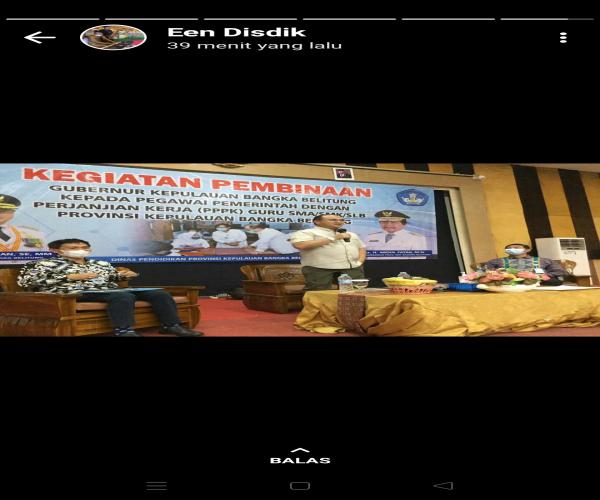 Gubernur Babel Membina 490 PPPK Guru, Jadilah Pemimpin Pendidikan bagi Generasi Masa Depan