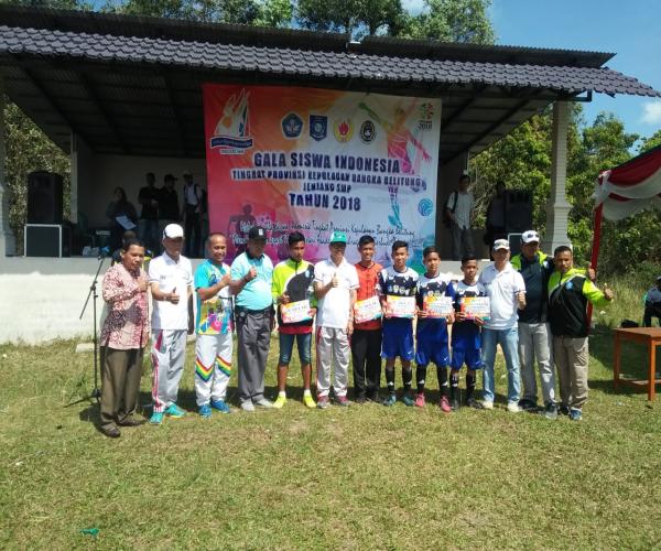 Tim Sepakbola Gala Siswa asal Basel maju ke Tingkat Nasional  