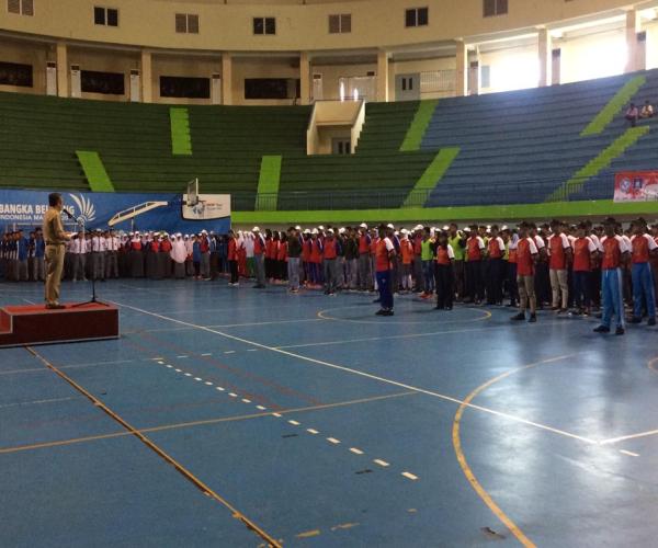 Lomba PBB Rebut Piala Bergilir Gubernur Tahun 2018. 