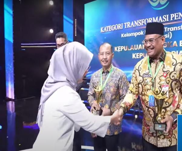 Provinsi Babel Terima Penghargaan Anugerah Merdeka Belajar
