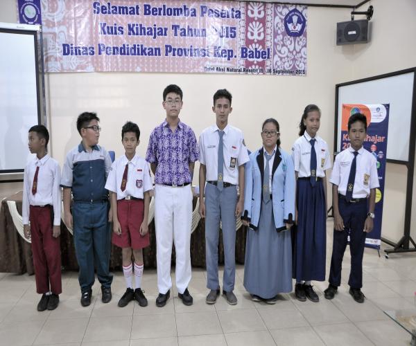 Pemenang Kuis Ki Hajar Tingkat Provinsi Kepulauan Bangka Belitung 2015