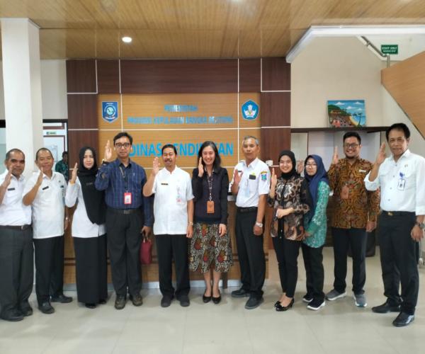 Dindik  Babel  Terima  Kunjungan Kerja Tim Badan Pembinaan Ideologi Pancasila (BPIP) RI