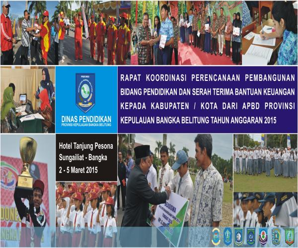 RAKOR PERENCANAAN PEMBANGUNAN BIDANG PENDIDIKAN TAHUN 2016