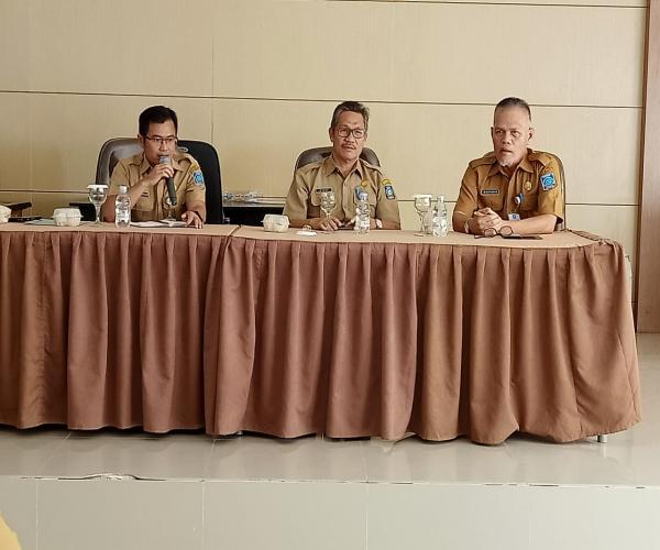 Disdik Undang  Rapat Tim Penilai Angka Kredit Guru dan Pengawas