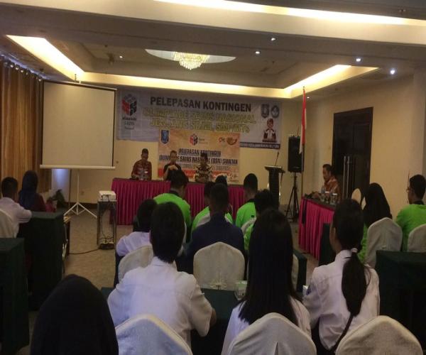 Pelepasan Kontigen Olimpiade Sains Nasional Jenjang SD/MI/SMP/MTS dam SMA ke Tingkat Nasional