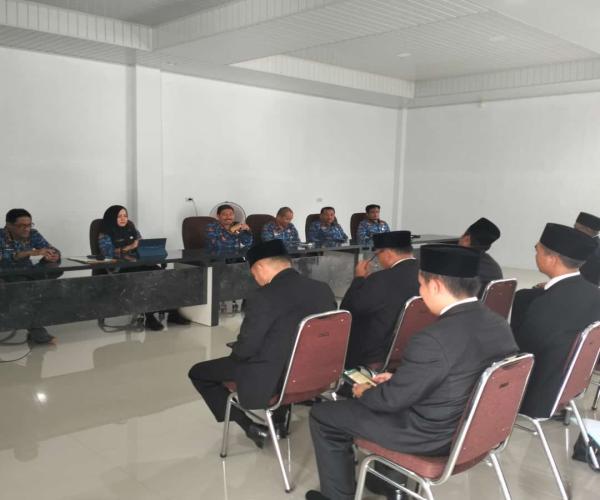 Usai Pelantikan Kepala Sekolah dan Pengawas Sekolah, Kepala Dinas Pendidikan Provinsi Babel Berikan Arahan Singkat