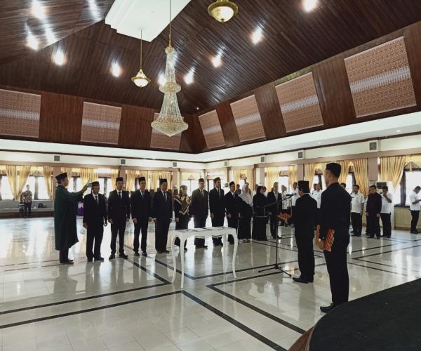 Wagub Lantik Dewan Pendidikan Periode 2020-2025