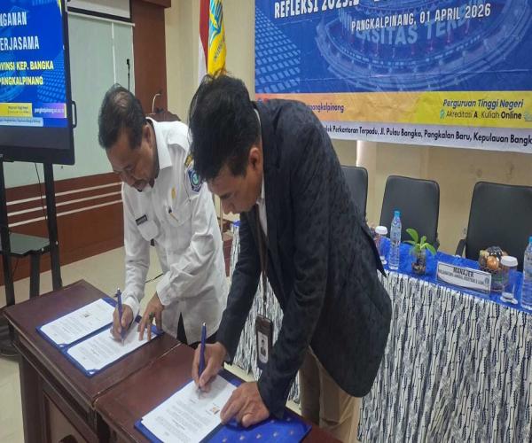 Plt. Kepala Dinas Pendidikan Provinsi Bangka Belitung Dorong Peningkatan APK melalui Sinergi dengan UT dan SALUT