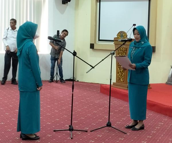DYA SUGITO KUKUHKAN PJ BUNDA PAUD KOTA PANGKALPINANG