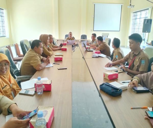 Rapat Koordinasi Singkronisasi dan Harmonisasi Tematik Renja Dinas Pendidikan