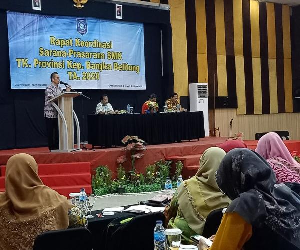 Kadis Dindik : Singkronisasikan Pengaturan Sarpras