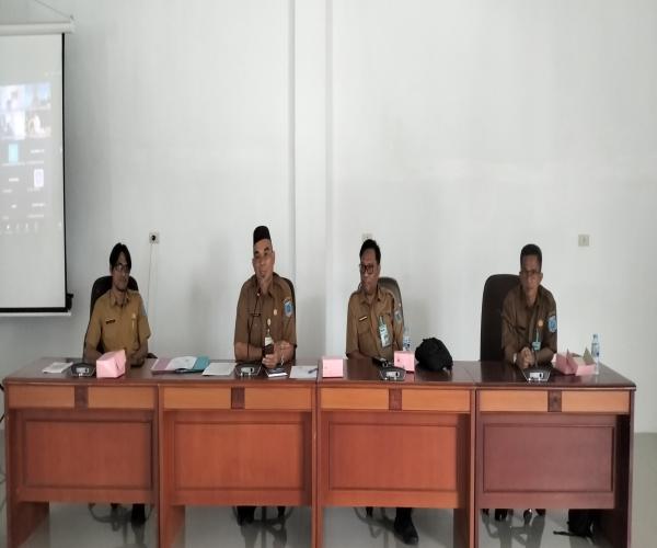 Kadin Pendidikan Prov Kep Babel Pimpin Rapat Koordinasi Bahas IPP dan SPMB Bersama Kepsek SMA/SMK/SLB se-Babel