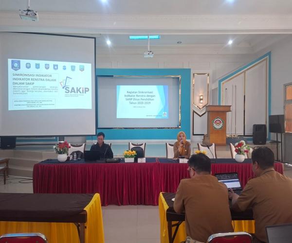Dindik Provinsi Kep Babel  Sinkronkan Indikator Renstra dengan SAKIP 2025–2029