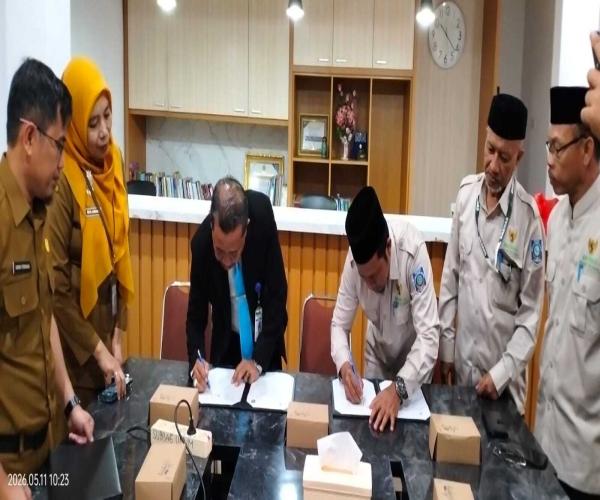 PERJANJIAN KERJASAMA ANTARA DINAS PENDIDIKAN PROV KEP BABEL DENGAN BAZNAS PROV KEP BABEL TENTANG PENGELOLAAN DANA ZAKAT,  INFAQ, DAN SEDEKAH DINAS PENDIDIKAN PROV KEP BABELI