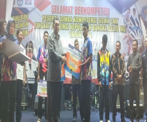 Lomba Kompetensi Siswa (LKS) SMK Tahun 2024 pada  tanggal 11-14 Juni 2024 Di Halaman Kantor Gubernur Kepulauan Bangka Belitung